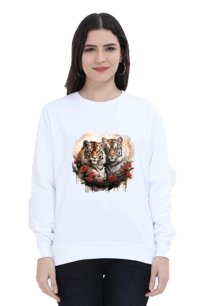 Roaring Chic Tiger Print Sweatshirt