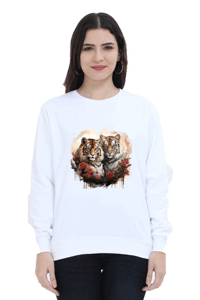 Roaring Chic Tiger Print Sweatshirt
