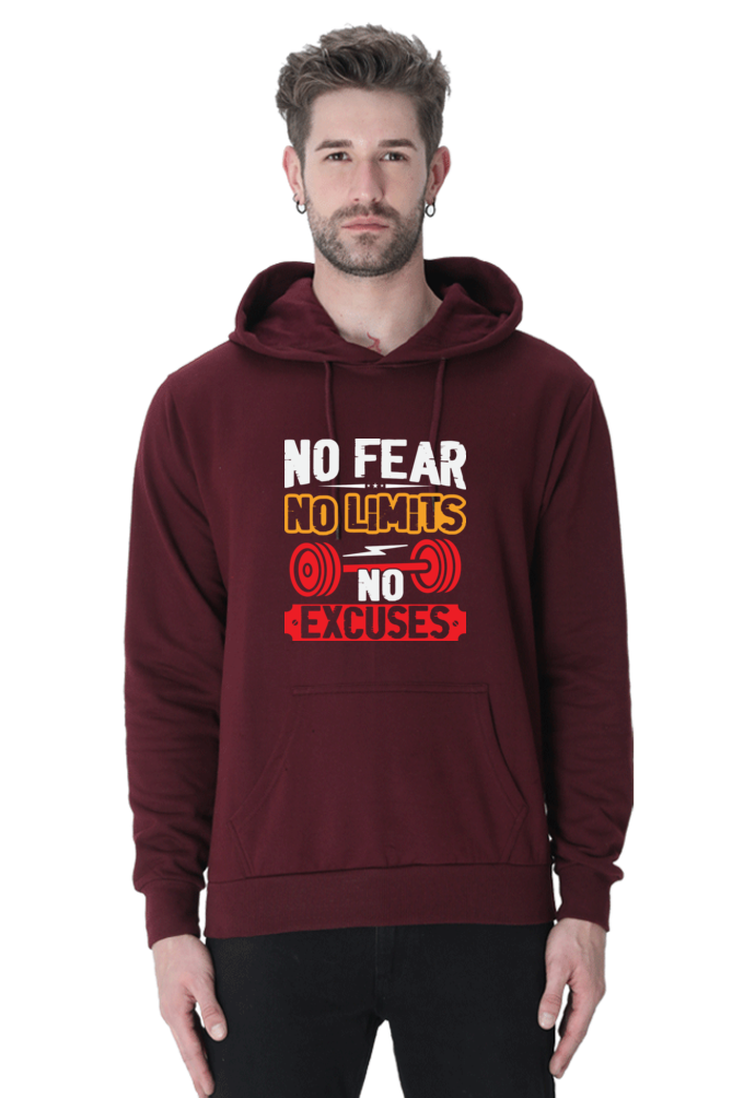 Custom Unisex Hooded Sweatshirt for Gym Freeks