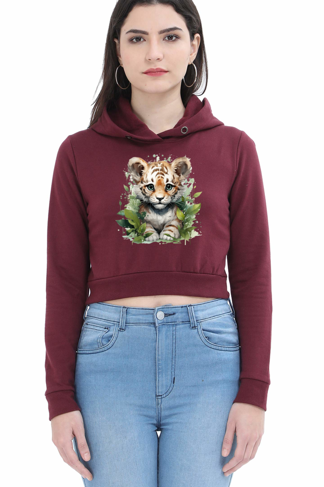 Roaring Vibes Tiger Print CRP Hoodie