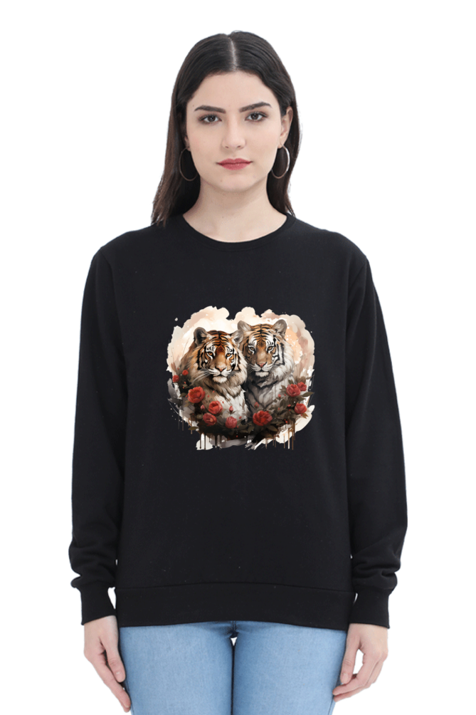 Roaring Chic Tiger Print Sweatshirt