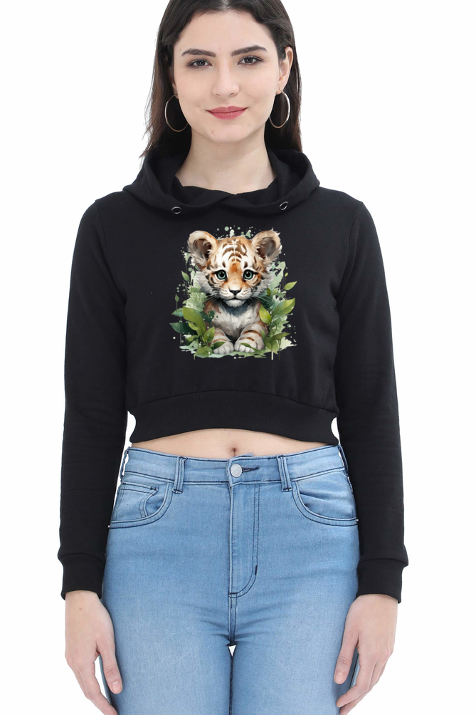 Roaring Vibes Tiger Print CRP Hoodie