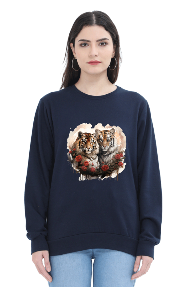 Roaring Chic Tiger Print Sweatshirt