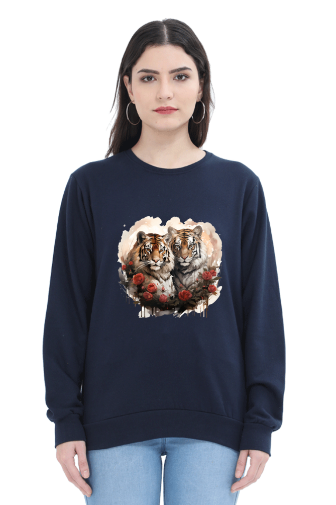 Roaring Chic Tiger Print Sweatshirt