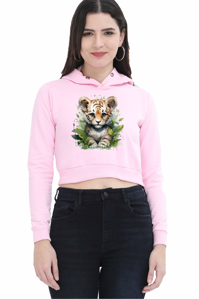 Roaring Vibes Tiger Print CRP Hoodie