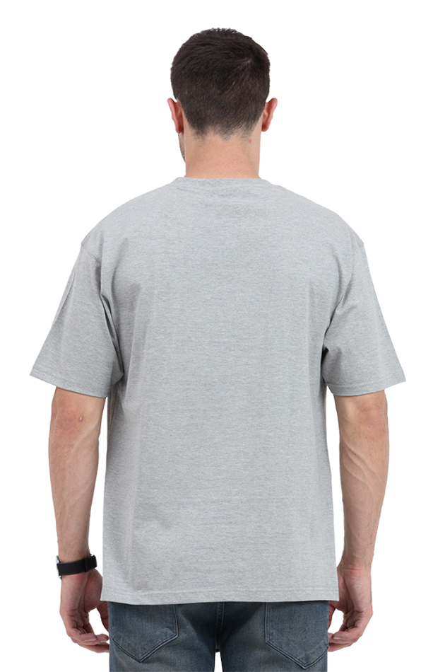 Oversized Gym T-Shirt - Power Printed Design for Ultimate Performance