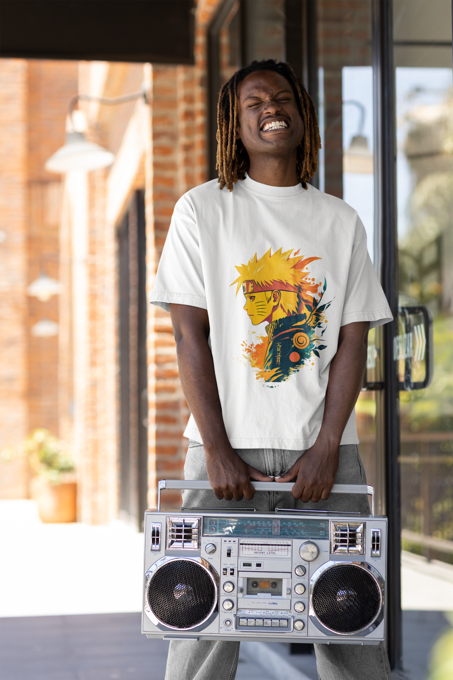 Premium Naruto Terry Oversized T-shirt