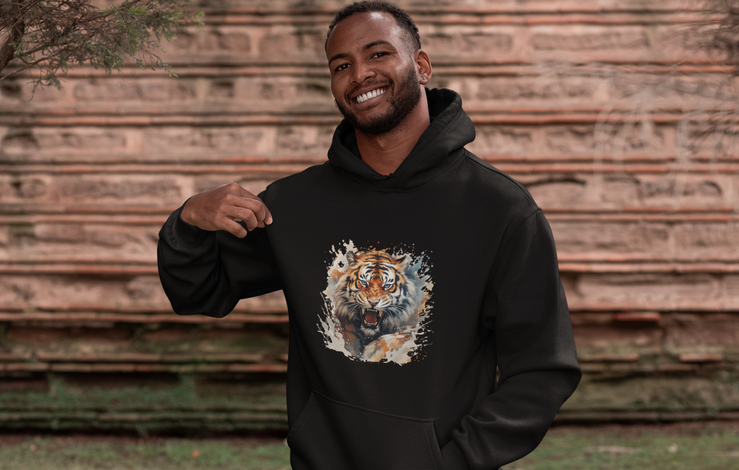 Majestic Stride Hooded Sweatshirt
