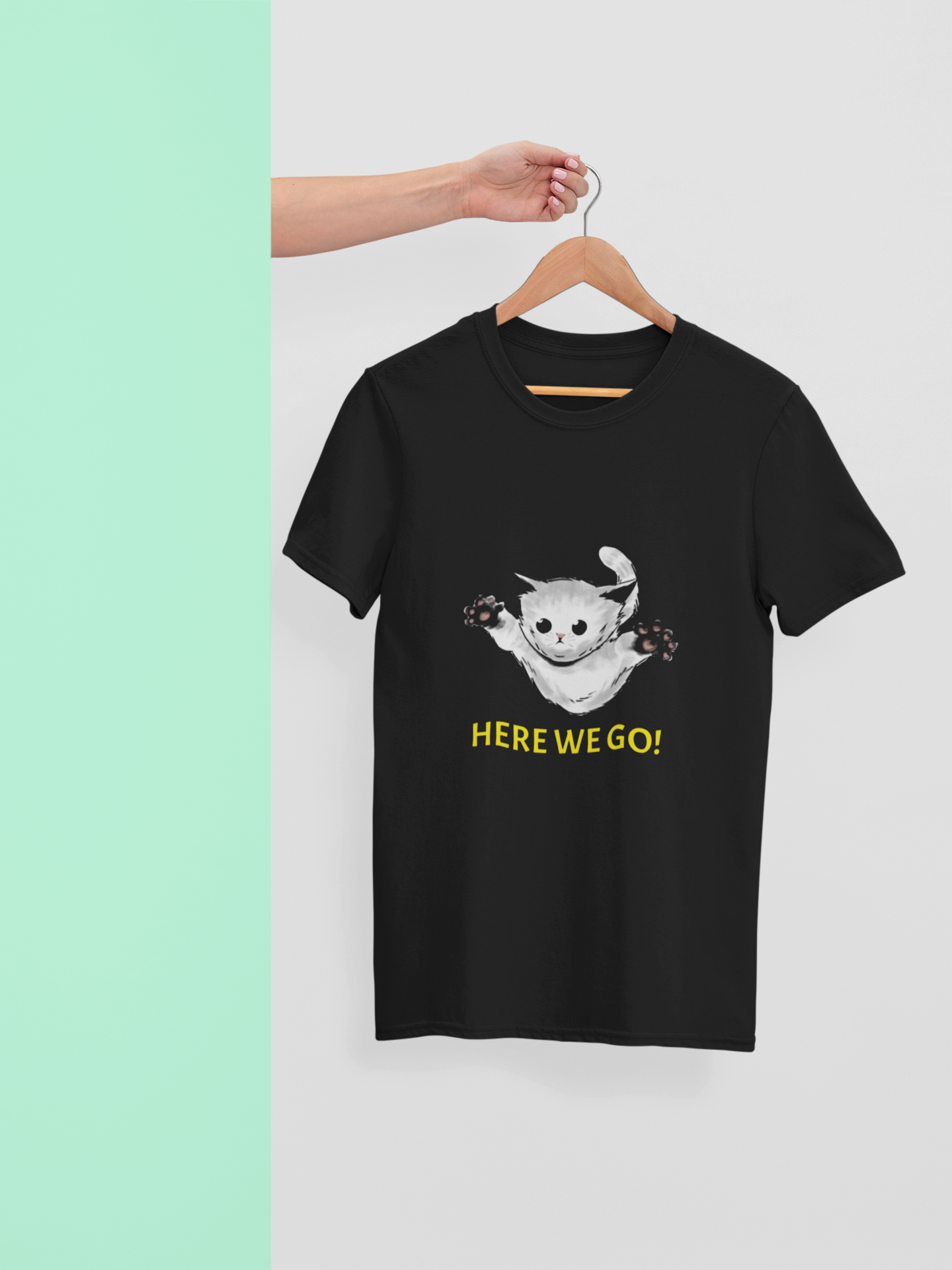 Cute Cat Lover’s Female Top – Perfect for Feline Fans!