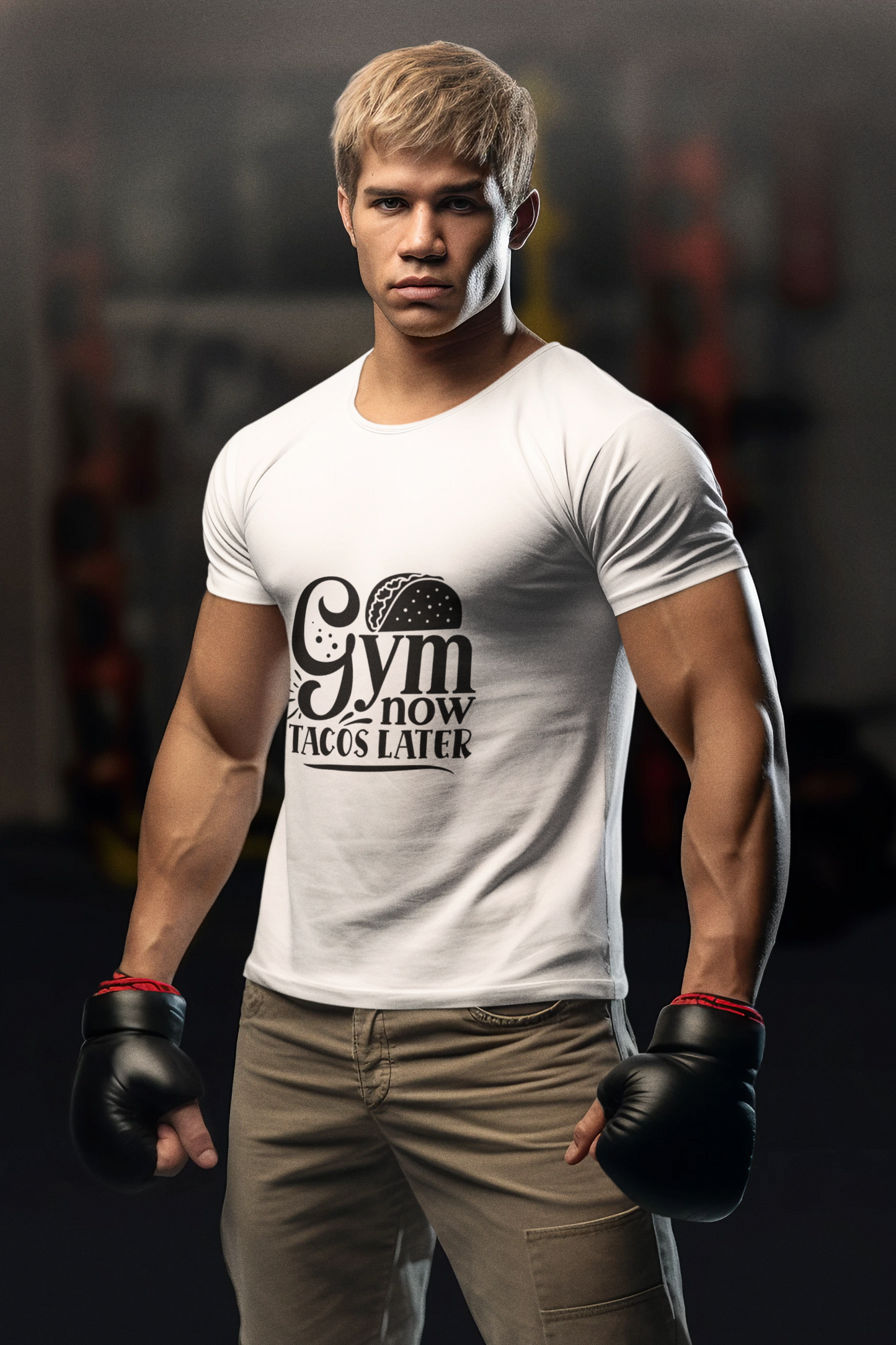 "Gym Now Tacos Later" Classic Workout Shirt